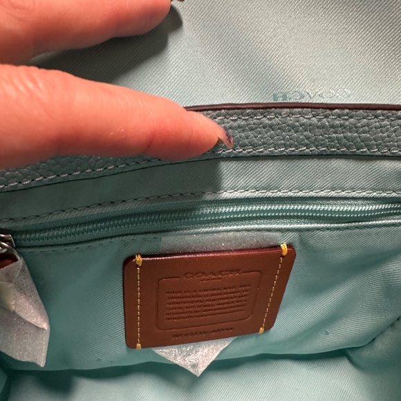 NWT Coach Cassie 19 Tiffany Blue color Rare! So Nice. - Picture 7 of 12